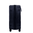 thumbnail image 4 of TRAVLR  Textured Print Medium (25") Hardside Luggage  Expandable,  Anti-Scratch, Mute Eight Wheels  Wheels and TSA Lock- Blue, 4 of 6