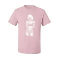 thumbnail image 2 of Marilyn Monroe Bandana Tattoo Pop Culture Men's Graphic T-Shirt, Light Pink, X-Large, 2 of 3