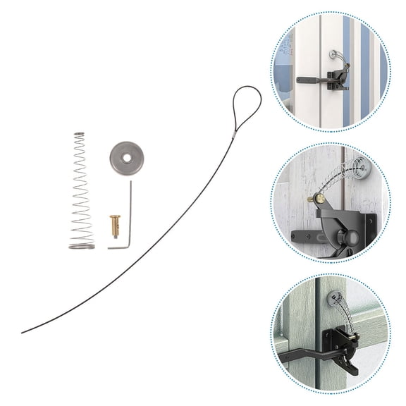 Milisten 1 Set of Gate Latch Cable Pull Gate String Latch Cable Pull Gate Opener Supply