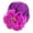 Purple, variant on Women's Rhinestone Flower Turban Headwrap, Pre-Tied Slouchy Beanie Cap with Sparkling Rose Design for Muslim Headscarf, Chemotherapy Patients and Fashion Headwear