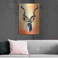 thumbnail image 6 of Luxe Metal Art 'Antelope Head' by Ata Alishahi, Metal Wall Art, 24"x36", 6 of 7