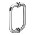 thumbnail image 3 of CRL BM6X6BS Brushed Stainless 6" BM Series Tubular Back-to-Back Pull Handle, 3 of 5