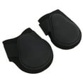 thumbnail image 2 of 1 par de botas de soporte para caballos, botas de neopreno con carcasa de PU para patas traseras de caballos para deportes de alta velocidad, botas negras para patas traseras de caballos L, 2 of 5