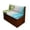 Beach Starfish, variant on Uorisanigo RV Dinette Cushion Covers - Soft Black Marble Camper Seats Slipcover, Stretch RV Dinette Seat Covers, Replacement Sofa Seat Slipcovers- Includes 1 Bench Cover & 1 Backrest Cover