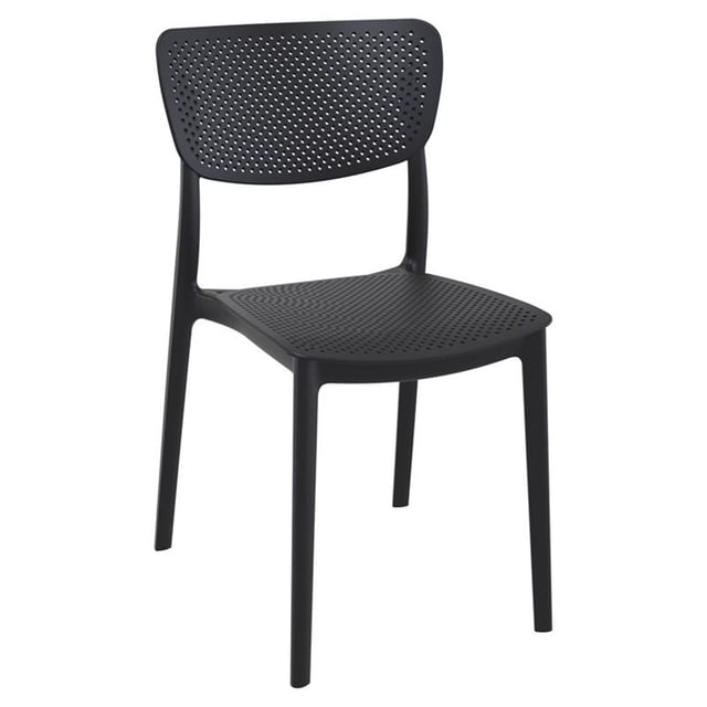 Compamia Lucy Dining Chair in Black Finish