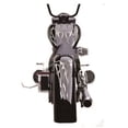 thumbnail image 5 of Motorcycle Flame Sticker for Gas Tank & Fender Decals Vinyl Matte silver, 5 of 5
