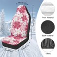 thumbnail image 7 of Uorisanigo Universal Car Front Seat Covers Pink Cherry Blossom High Back Bucket Seat Cover - 2 PCS Car Seats Cover Protection for All Seasons - Seats Covers Set for Most Vehicles, 7 of 7