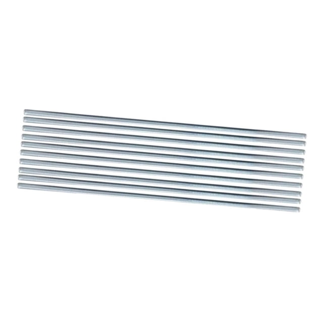 10 varillas de alambre con núcleo de soldadura de aluminio de 50 cm para energía eléctrica, química, alimentos 16 mm Baoblaze Alambre de soldadura a baja temperatura