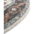 thumbnail image 5 of Unique Loom Eco Traditional Collection Area Rug - Animate (7' Round Ivory/Beige), 5 of 6
