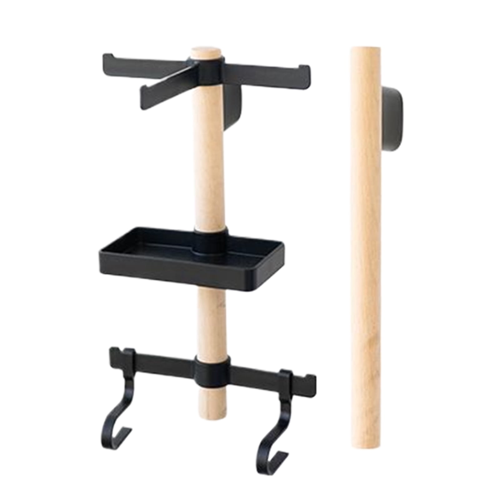 Bike Helmet Wall Mount | Multifunctional Space Saving Storage Hanger | Cycling Shoes Rack | for Glas