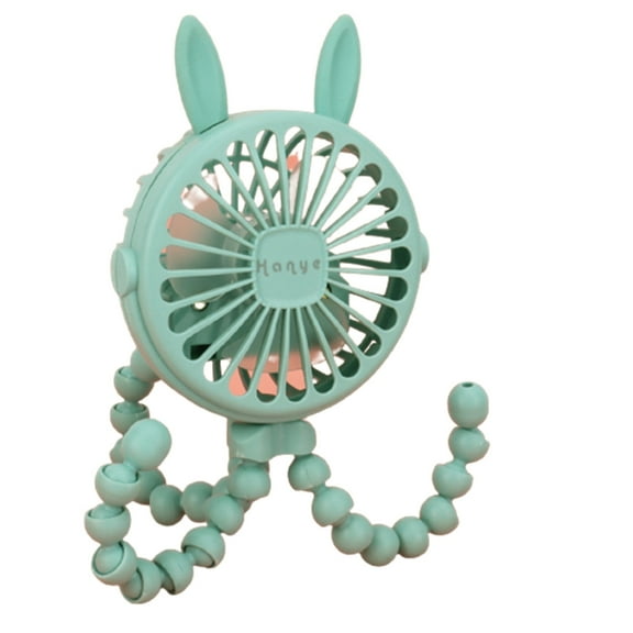 Dormitory Baby Stroller Fan Clip Ventilator Camping Silent Fan USB Rechargeable