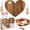 Style A, variant on Heart Shaped Cutting Board, Heart Shaped Wooden Cutting Board, Valentine's Day Gifts, Acacia Wood Bread Cheese Serving Platter Serving Charcuterie Board for Meat Cheese and Vegetables