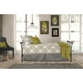 thumbnail image 2 of Hillsdale Furniture Midland Metal Backless Sleigh Twin Daybed, Black Sparkle, 2 of 2