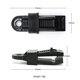 thumbnail image 2 of 10 agarres de bloqueo ajustables y resistentes para lona y tela de sombra, clips de plástico para tela, clips para lona reutilizables, agarre de bloqueo resistente (negro), 2 of 5