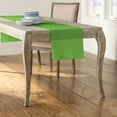 thumbnail image 2 of LA Linen Polyester Poplin Table Runner 14 by 108-Inch, Lime, 2 of 2