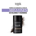 thumbnail image 3 of Toppik Fibras Capilares Densificantes Color Café Obscuro, 12 g. Apariencia de Cabello Grueso y Abundante al Instante, con Queratina Natural, 3 of 7