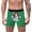 Green, variant on Mens Christmas Underwear 3D Printed Breathable And Comfortable Inner Mid Rise With Waist Boyshort Underwea Features Medium Men Underwear 13 Men Mens Padded Crotch Men's Briefs Hangers Blue XL