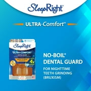 SleepRight Ultra Comfort Dental Guard for Nighttime Teeth Grinding, 1 Count