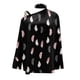 thumbnail image 5 of Puntoco, camisa informal para mujer, manga larga, cuello Halter, hombros descubiertos, blusa holgada con estampado de Polluer, tops Puntoco Puntoco-4233, 5 of 5
