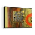 thumbnail image 2 of wall26 Floating Framed Canvas Wall Art for Living Room, Bedroom Golden Abstract Oil Painting Canvas Prints for Home Decoration Ready to Hang - 16x24 inches, 2 of 4