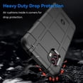 thumbnail image 3 of Phone Case for Samsung Galaxy Xcover6 Pro,Case for Galaxy Xcover Pro 2, Rugged Shield Slim Case with Military Grade Shockproof Protection for Galaxy Xcover6 Pro/Xcover Pro 2, HD Black, 3 of 16