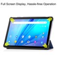 thumbnail image 4 of Pour TCL Tab 10s Smart Case 9080G 9081X 10.1 Pouces Étui Support pour Tablette Funda TCL NxtPaper 10s 9081X2 Étui Arrière Rigide Grise TCL Tab 10s, 4 of 6