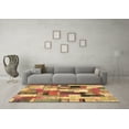 thumbnail image 3 of Ahgly Company Indoor Rectangle Patchwork Brown Transitional Area Rugs, 2' x 3', 3 of 4