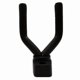 thumbnail image 3 of Wall Mount Guitar Display Hanger with Screws, 5-Pack Black Holder for Guitars, 3 of 5