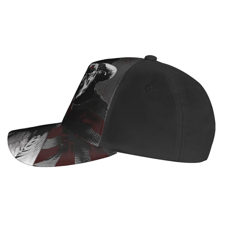 Nightmare On Freddy Krueger Baseball Cap Adjustable Snapback Hats