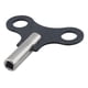 thumbnail image 3 of Llave de cuerda para reloj, portátil, fácil de usar, de acero, para relojes de madera, accesorio para recibidor, oficina, dormitorio, hotel y hogar. negro, 3 of 8