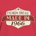 thumbnail image 3 of CafePress - Vintage Born In 1966 50Th Birthday T Shirt - Women's Traditional Fit Dark T-Shirt, 3 of 4