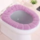thumbnail image 3 of Cojín para asiento de inodoro de invierno, grueso, de punto, lavable, para uso doméstico, 3 of 5