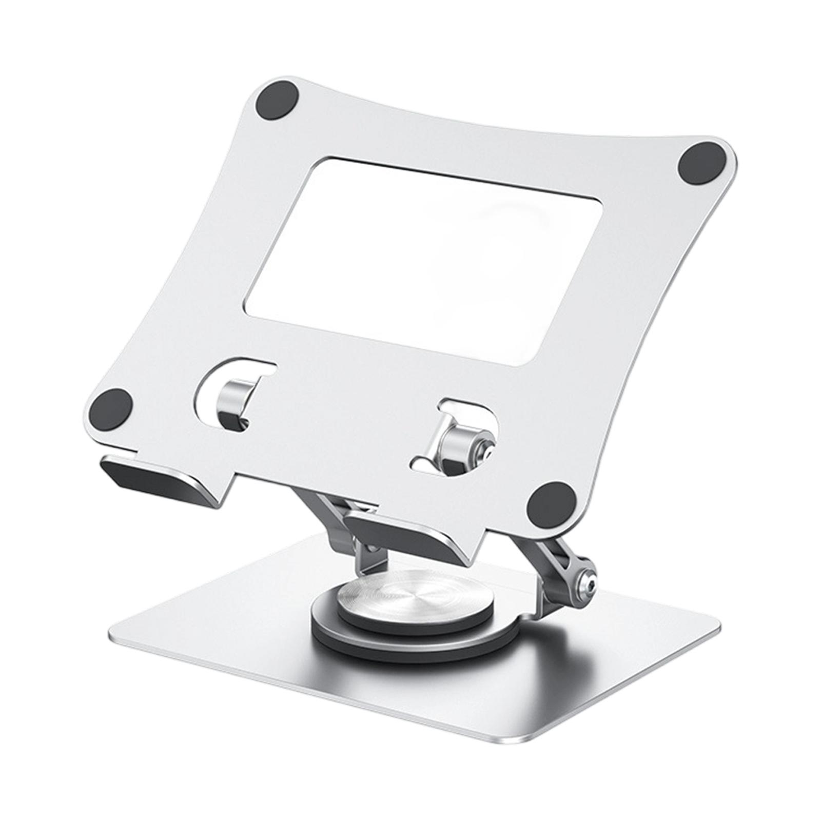 Laptop Stand Rotatable Notebook Holder Non Slip Metal Suitable for Desk Work School Study