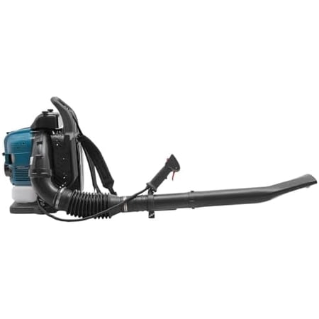 2023 New Blue Backpack Leaf Blower, 75.6cc 4 Stroke 3.45HP Powerful Blowing and Low Fuel Consumption Gas Powered Cordless Blower for Yard, Garden, Lawn Care and Street Cleaning(US Stock)