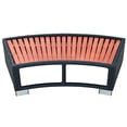 thumbnail image 3 of vidaXL Spa Step Poly Rattan 92x45x25 cm Black, 3 of 3