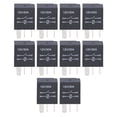 thumbnail image 1 of 10 Uds violeta relé 12V 30A Kit impermeable para lámpara antiniebla de automóvil aire acondicionado, 1 of 8