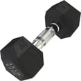 thumbnail image 7 of Nordic Lifting Hex Dumbbell Prism Rubber Encased Cast Iron 15 lb, 7 of 7