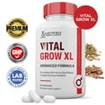 thumbnail image 2 of (2 Pack) Vital Grow XL Pills 1484MG Advanced Formula Proprietary Blend for Men's Health 60 Capsules, 2 of 7