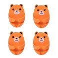thumbnail image 4 of Homeer Plug Bracket Wall Plug Bracket Plug Storage Rack Cute Bear Self-Adhesive Plug Socket Holder Strong Load-Bearing Wall Bracket, 4 of 7
