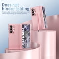 thumbnail image 4 of Elehold Case for Samsung Galaxy Z Fold 7, Magnetic Hinge Protection Case with S Pen Holder and S Pen Replacement, Compatible with Samsung Galaxy Z Fold 7 5G,Pink, 4 of 7
