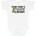 thumbnail image 3 of Inktastic Paw Paw's Fishing Buddy Boys Baby Bodysuit, 3 of 5