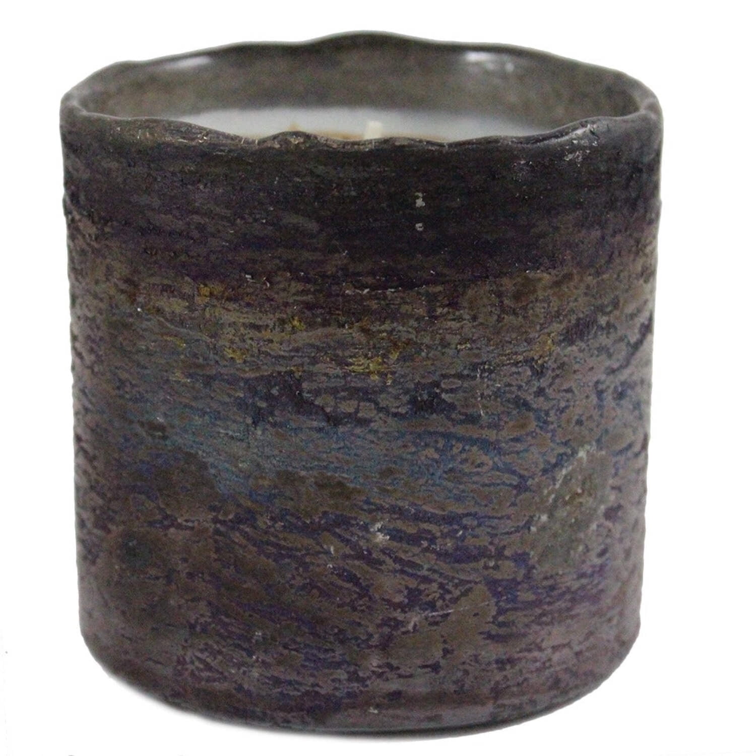 Scented Jar Candle - Himalayan Bubbled Glass Tumbler Scented Jar Candle