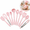 Pink, variant on Lethargic Mini Kitchen Utensil Set, 10-Piece Set, Tiny Silicone Kids Kitchen Tools Whisk and Tongs for Daily Cooking