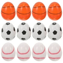 12 Pcs Easter Open Egg Gift Easter Sport Eggs Easter Ornament Sport Candy Easter Party Favors Child