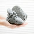 thumbnail image 5 of Bonario Baby Girls Boys Cotton Boots Newborn Winter Cozy Fleece Booties Infant Socks Shoes for 3-18 Months, 5 of 7