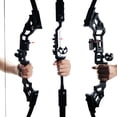 thumbnail image 4 of Clianle Juego de Arco Recurvo para Entrenamiento de Caza de 51", Kit para Principiantes Adultos con 6 Flechas y Accesorios de Tiro con Arco, 30 Lb, Negro, 4 of 14