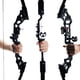 thumbnail image 4 of Clianle Juego de Arco Recurvo para Entrenamiento de Caza de 51", Kit para Principiantes Adultos con 6 Flechas y Accesorios de Tiro con Arco, 30 Lb, Negro, 4 of 14