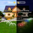 thumbnail image 3 of 【Solar Fiber Optic Lights】7-Color Changing Jellyfish Garden Decor - Waterproof Solar Outdoor Lights（4PCS , Monolayer）, 3 of 6