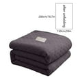 thumbnail image 4 of Xuniizn Soft Blankets, Throw Blanket for Couch, Flannel Sherpa Blanket Fleece Blanket for Adults, Cozy, Plush, Thicken, Reversible, Machine Washable, Coffee, 4 of 7