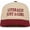 Literally Just a Girl - Burgundy/Beige, variant on Corduroy Trucker Hat – Vintage Two-Tone Adjustable Snapback Baseball Cap - Literally Just a Girl - Burgundy/Beige